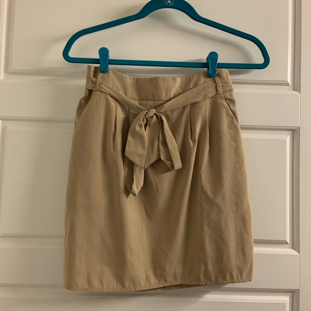 Suede skirt from Francesca’s